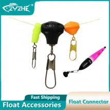 Zyz Sea Rock Fishing Float Stecker Edelstahl Linker lange Standard Angeln schwimmende Schnalle Verbindungs ring vertikale Float