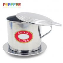 Filtro per caffè vietnamita Filtro per caffè Phin in acciaio inossidabile Caffettiera tradizionale Vietnam Strumento per la preparazione del caffè Pentola portatile