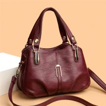 Genuine Brand Leather Women Handbag Luxury Designer Shoulder Crossbody Bags Ladies Purse Messenger Tote Bag Female Commuting Bag
