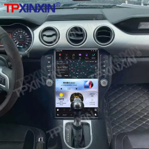 15.6-calowy system Android 13 Auto Carplay Stereo do Forda Mustanga 2015-2021, samochodowy odtwarzacz multimedialny, nawigacja GPS, radio, magnetofon, DSP