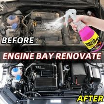 Premium Engine Bay Restoration Kit – 200ml Protective Coating for Engine & Plastic Parts – for Cars, RVs, Pickups & Vans