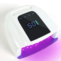 96 W wiederaufladbare Nagellampe, kabelloser Gel-Nagellack-Trockner, UV-Licht für Nägel, Maniküre-Licht, kabellose Nagel-UV-LED-Lampe