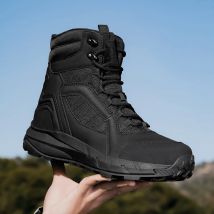 2025 Mode Herren Desert Combat Stiefel Outdoor Wanderschuhe Herren Jagd Arbeit Sicherheitsstiefel Herren Kurze Stiefel Stiefeletten