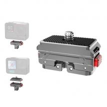 Base adattatore magnetica a sgancio rapido HOT per Gopro 12 Insta360 X4 X3 Ace/Ace Pro ONE X2 Piastra di montaggio adattatore per treppiede per action camera
