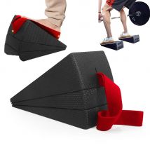 Verstellbare Schaumstoff-Wadenstrecker, geneigtes Schrägbrett, Kniebeugen-Keilblock für Physiotherapie-Ausrüstung von Fasziitis