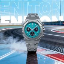 Zegarek mechaniczny ENITON Precise Chronograph, stal nierdzewna 316L, mechanizm SL4801, zegarek automatyczny, wodoszczelność 5ATM, luksusowa edycja.