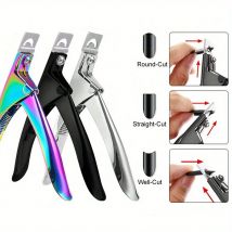 1 Stücke Edelstahl U-Form Nagelknipser Präzision Zehennagelknipser Maniküre Pediküre Clipper Nagelschneider