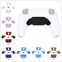 eXtremeRate Sostituzione pulsante posteriore K1 K2 ridimensionato per kit di rimozione PS5 RISE - Controller e scheda di rimozione RISE NON inclusa