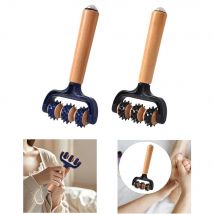 1 Stück stachelige Massagerolle – ergonomischer Griffstab für Punktmuskelmassage, Schmerzlinderung für Rücken, Nacken, Schulter und Beine