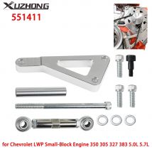551411   Lichtmaschinenhalterung, kompatible Halterung, silberfarben, für Chevrolet LWP Small-Block-Motor 350 305 327 383, 5,0 l, 5,7 l
