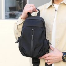 Multifunktionale Herren-Brusttasche mit reservierter USB-Schnittstelle, geeignet für Bergsteigen, Reisen, Arbeit, Einkaufen, tägliche Anlässe