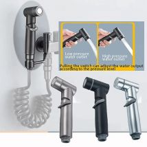 Hygienische Dusche Wc Bidet Sprayer Duschkopf Handheld Wc Bidet Douche Wand-montiert Doppel Outlet Badezimmer Sprayer
