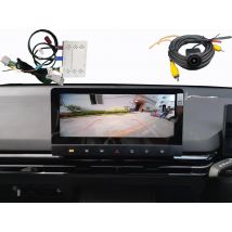 Telecamera di retromarcia per retromarcia AHD per auto per decodificatore MG4 EV linea di parcheggio dinamica supporto Plug and Play sensore di parcheggio originale