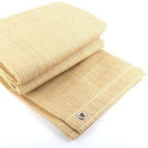 Addensare Beige HDPE Anti-UV parasole rete giardino domestico Hotel balcone recinzione di sicurezza Privacy schermo baldacchino ombra vele