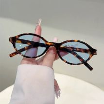 GM LUMIAS Vintage Oval Sonnenbrille Männer Einfache Mode Candy Farbe Rand Outdoor Casual Shades Frauen Chic Marke Design Sonnenbrille