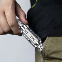 VMAN S1 EDC Multi-Function Screwdriver Set with Magnetic Torx Phillips Hex Drill Bit Portable Repair Tool for Outdoor Home