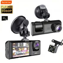 Kamera samochodowa z pętlą noktowizyjną na podczerwień i 2-calowym ekranem IPS 1080P 3, kamerą,
