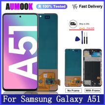 A51 Display Für Samsung Galaxy A51 LCD Display Touchscreen Digitizer OLED Für Samsung A515 SM-A515F LCD Screen Ersetzen