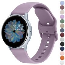 Pasek silikonowy 20 mm do Samsung Galaxy Watch Active 2 Pasek 40 mm Bransoletka sportowa do Samsung Galaxy Watch Active 2 Pasek 44 mm