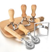 Set di tagliapasta per biscotti in acciaio inossidabile Kit di accessori per la cucina per pressa