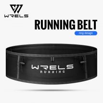 WRELS Running Belt Fanny Pack Running Accessories Slim Elastic Breathable Waist Bag Lightweight With Water Bottle Fanny Packs