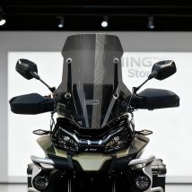Per CFMOTO 800 MT 51CM-66CM Moto Schermo di Alta Qualità Parabrezza Deflettori del Vento Parabrezza Trasparente/Grigio CF800MT MT800
