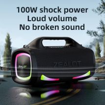 Zealot-S79 100 W leistungsstarker tragbarer Bluetooth-Lautsprecher IPX6 wasserdichter und extrem starker Außenlautsprecher mit Klangqualität