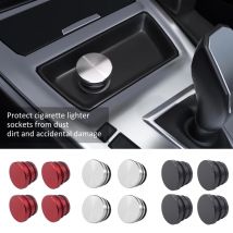 Universal Zigaretten anzünder Abdeck kappe Aluminium legierung wasserdichter staub dichter Stecker