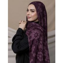 1Pcs Mode Aquarell Drucken Hijab Islam Ramadan Frauen Böhmischen Weichen Moslemisches Hijabs Foulard Femme Schal Wrap Schal Kopftuch