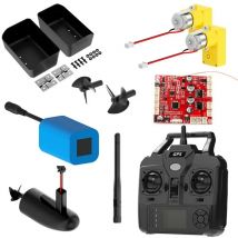 VWVIVIDWORLD V020 RC Angelköderboot Originalzubehör Modell Lenkgetriebemotor Kontrollleuchte