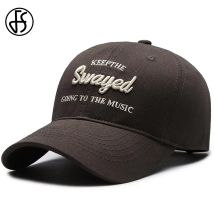 FS Trendige Weiß-Braune Baseballkappe für Herren, Marken-Hip-Hop-Snapback-Caps, Baumwolle, American Street, Damen-Trucker-Hut, Bone Masculino