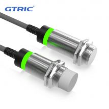 GTRIC Induktive Langstrecken-Näherungssensoren M18 NPN PNP 10–30 V DC Erfassungsbereich 8 mm 16 mm beründiger, bündiger, berührungsloser Schalter