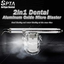 SPTA 2in1 Dental Aluminiumoxid Micro Blaster Low Speed Alumina Air Abrieb Polierer Microetcher