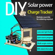 Intelligentes Solar-Tracking-Starter-Kit, DIY-Lernset für Arduino, programmierbarer STEM, Schule, DIY-Bildung, vollständige Version, Set + Code
