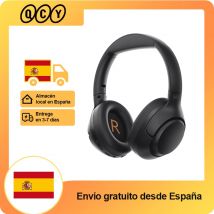 QCY H3 ANC Auriculares inalámbricos 43dB Cancelación activa de ruido Auriculares con cable/inalámbrico Bluetooth 5.4 Auriculares de audio de alta resolución 60 horas