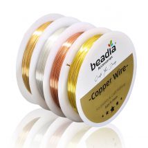 1 Rolle 0.3/0.4/0.5/0.6/0.8/1mm robuster Kupferdraht Perlen draht für Armband Halskette DIY Schmuck herstellung Zubehör