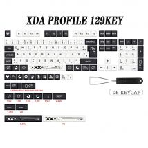 Printstream Theme XDA Tastenkappe Deutsch Französisch Spanien ISO Dye Sub Tastenkappen für TKL87 GMMK Pro 7u AZERTY Tastaturkappe Custom Set
