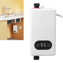 Scaldabagno elettrico da 4500 W Mini scaldabagno istantaneo senza serbatoio Cucina Bagno Doccia Acqua calda Riscaldamento rapido