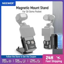NEEWER Basics Magnethalterung, kompatibel mit DJI Osmo Pocket 3, 180 °   Verstellbarer Kamerahalter aus Kunststoff