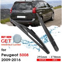 BROSHOO Spazzole Tergicristallo Posteriori per Auto Braccio Tergicristallo Posteriore per Peugeot 5008 Hatchback (2009-2016) 295mm Auto Styling