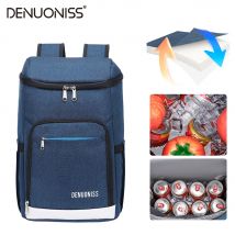 DENUONISS Thermo-Kühlrucksack, isolierte Kühltasche, Kühlschrank, verdickt, wasserdicht, tragbar,