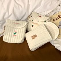 Nette Damenbinden Menstruation Handtuch Aufbewahrungstasche Tragbare Mini Student Tampon Monatliche Tasche Aufbewahrungstasche