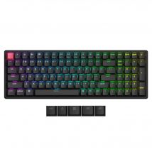 Keychron K4 Version 3 QMK Kabellose Mechanische Tastatur 96% Layout Double-Shot PBT Tastenkappen Bluetooth Drahtlose Verbindung