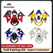 Motorrad-Verkleidungs-Kits passend für GSXR600 GSXR750 gsx600r gsx750r GSXR 600 750 2001 2002 2003 K1 komplettes Verkleidungsset 01 02 03 zxmt
