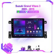 Für Suzuki Grand Vitara 3 2005–2015 Navigation GPS Autoradio Android Auto 4G WIFI BT Carplay Head Unit DSP Audio Keine 2din DVD
