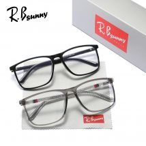 2PCS Rectangle Reading Glasses Man Women Anti Blue Light Presbyopia Eyeglasses Reader +1.0+1.5+2.0+2.5+3.0+3.5