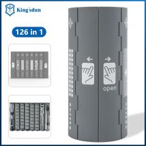 126 in 1 Set di cacciaviti Kit di attrezzi manuali di precisione Mini Bit magnetico per Xiaomi Mobile cellulare riparazione orologio per PC di casa