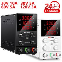 30V 10A DC Alimentatore Display digitale regolabile Regolatore di tensione di alimentazione da laboratorio 60V 120V Manutenzione Spedizione veloce