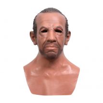 Realistische menschliche Gesichts bekleidung lustige Halloween Gesicht Gesichts bekleidung realistische Cosplay Kopf bedeckung für Party Maskerade Kostüm Requisiten