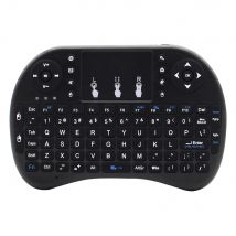 I8 hintergrund beleuchtete Mini-Wireless-Tastatur Englisch Russisch Arabisch Spanisch 2,4g Air Mouse Fernbedienung Touchpad für Android TV-Box PC